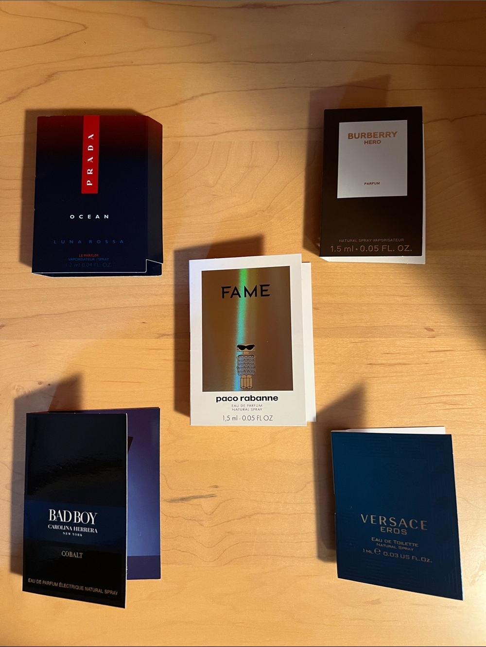 Assorted Designer Fragrance Samples